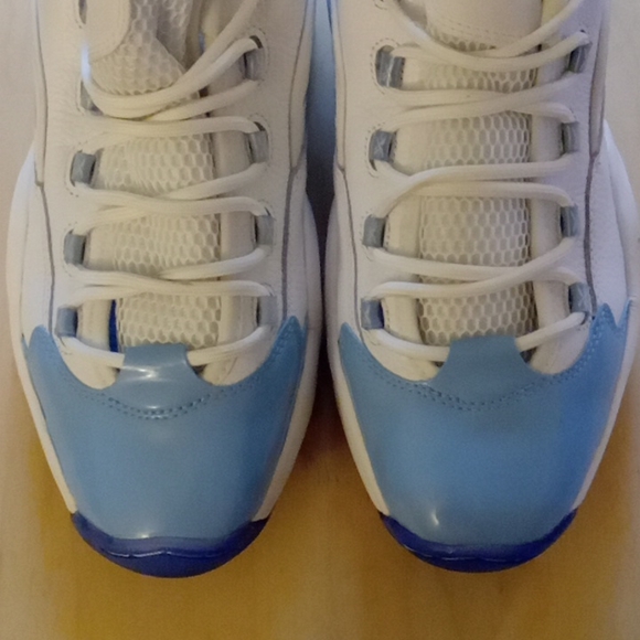 Reebok Question sneakers..A.I\'s baby blue toes patent leather. main image 5